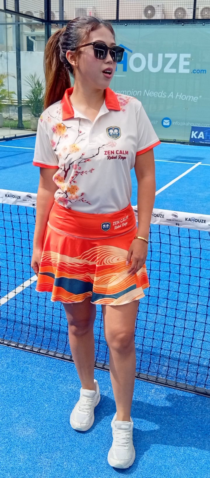 ZEN CALM / REBEL RAGE / KIMONO RANGE / PADEL SKIRT (Connecting shorts with Pockets)