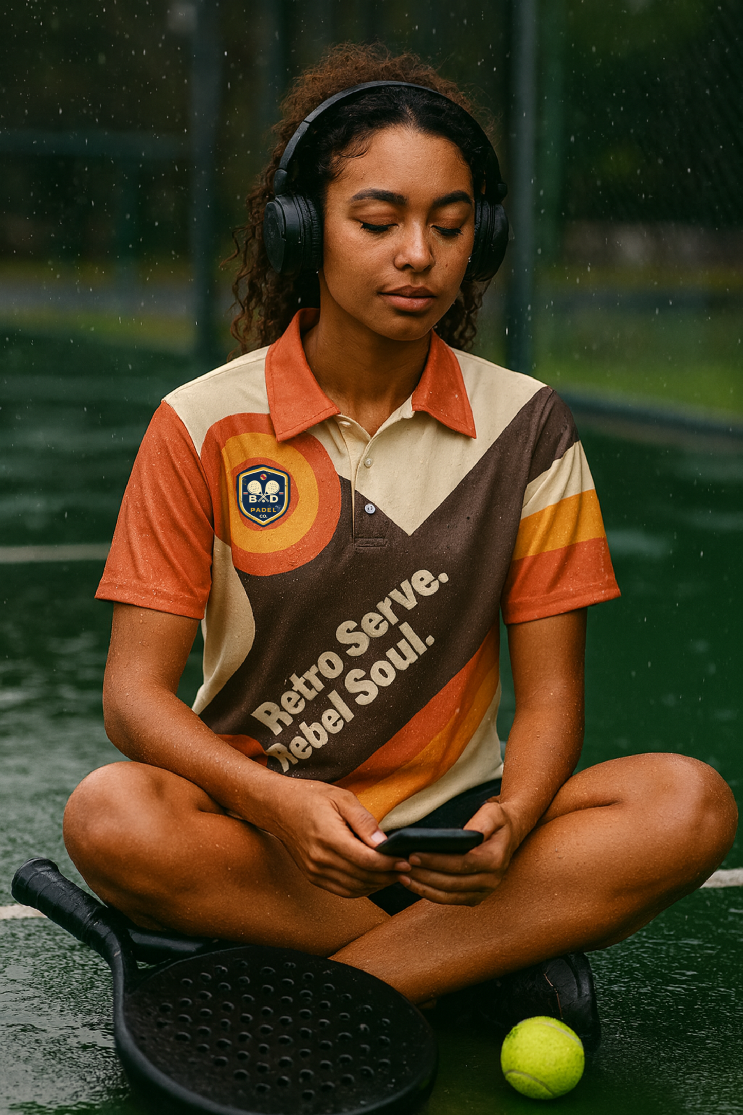 RETRO SERVE - REBEL SOUL - Polo Shirt (Lightweight)