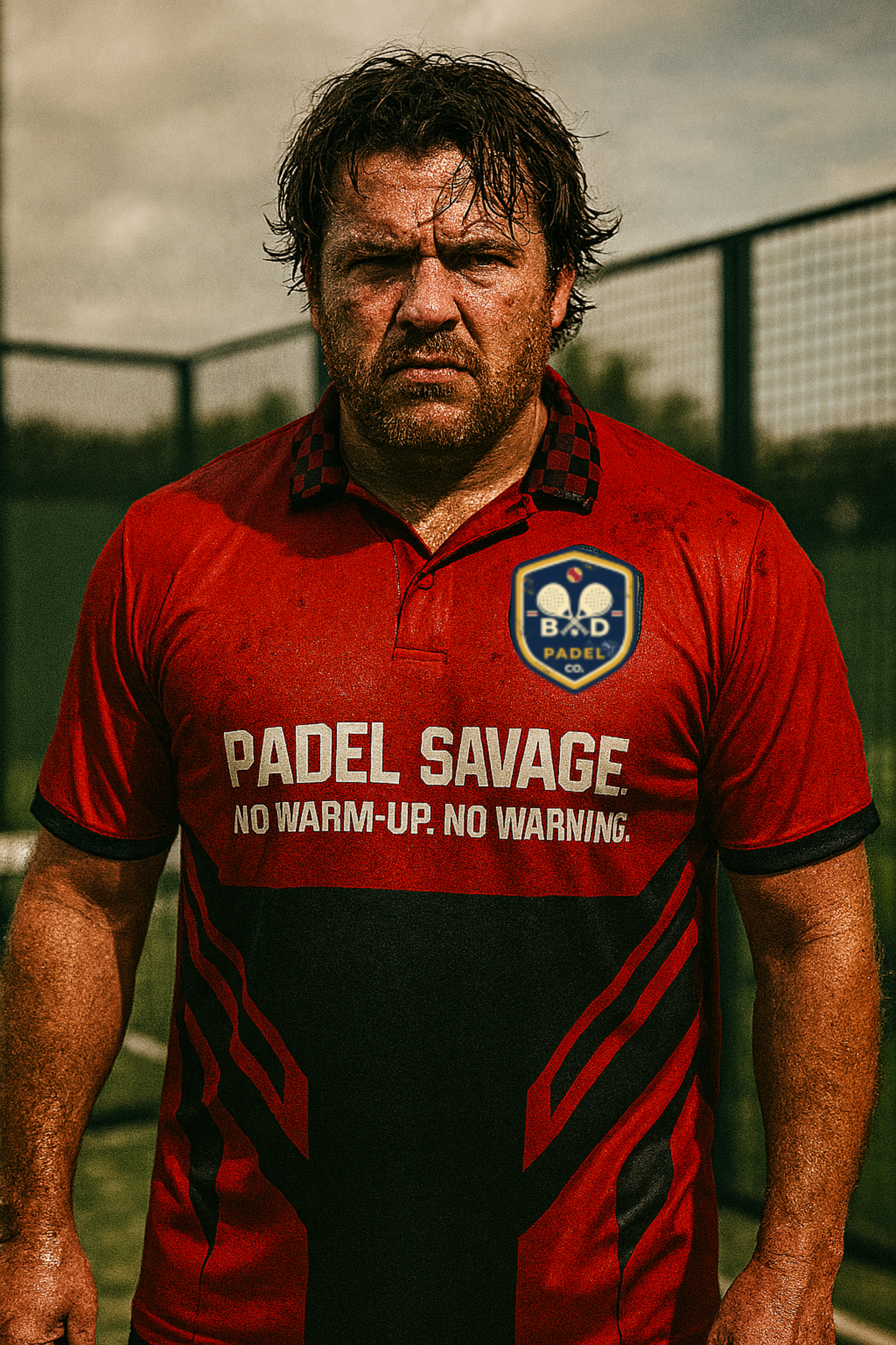 PADEL SAVAGE. NO WARM UP. NO WARNING.