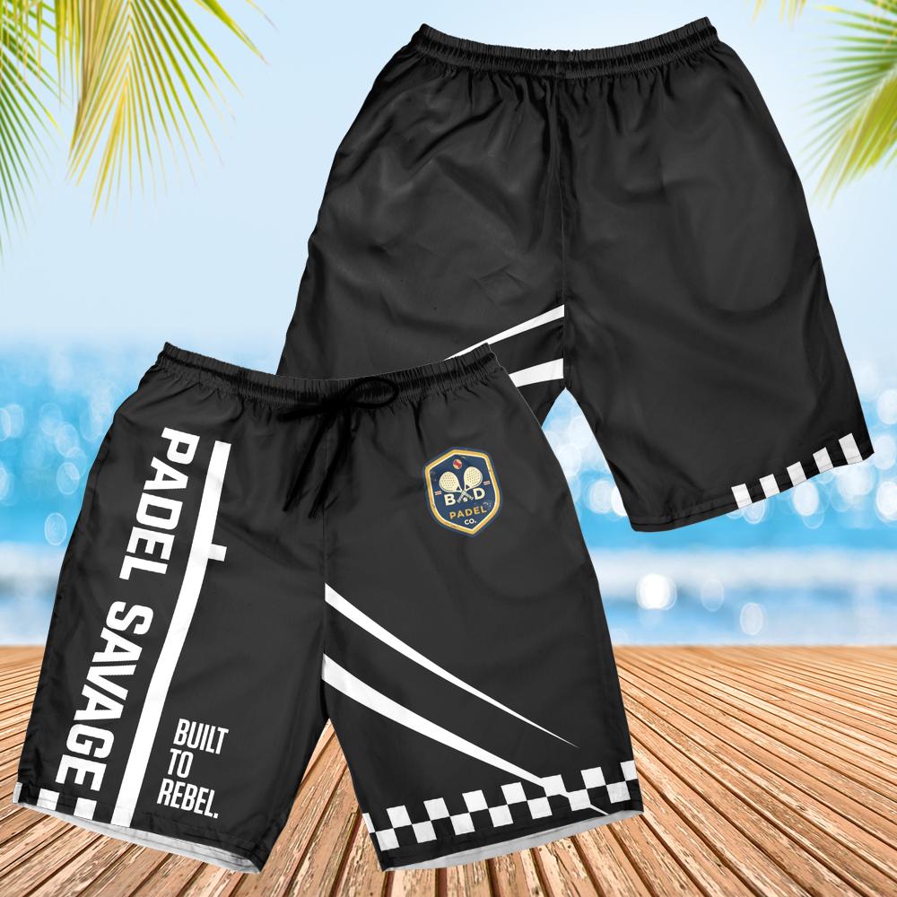 PADEL SAVAGE / BUILT TO REBEL / SHORTS