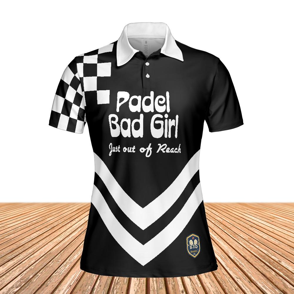 PADEL BAD GIRL - JUST OUT OF REACH - Polo Shirt (Lightweight)