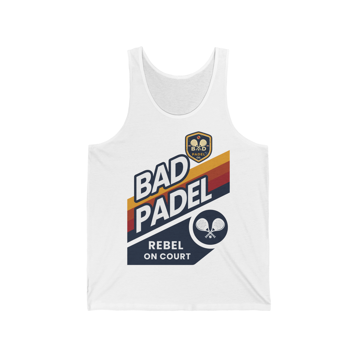 BAD PADEL TANK - Rebel on Court - Light Weight Uni