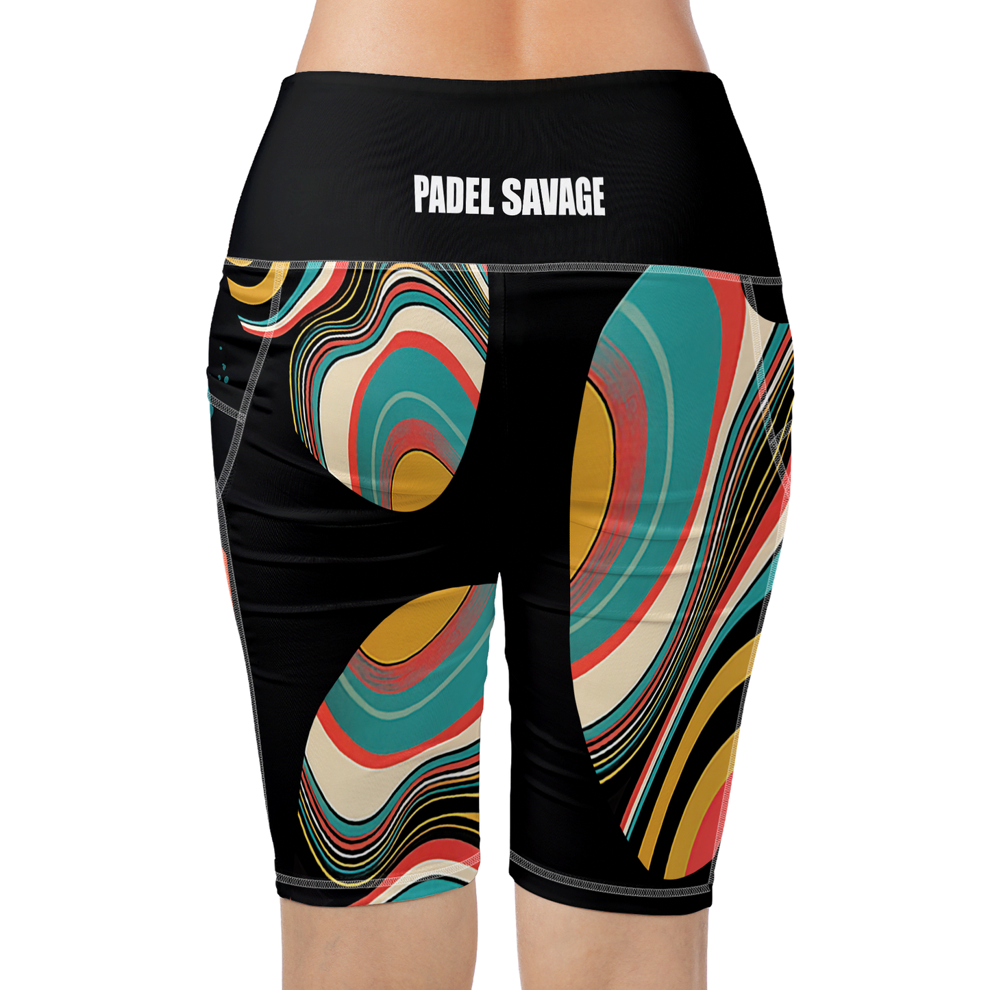 PADEL SAVAGE. LESS GOOD GIRL. MORE GAME FACE. SHORTS