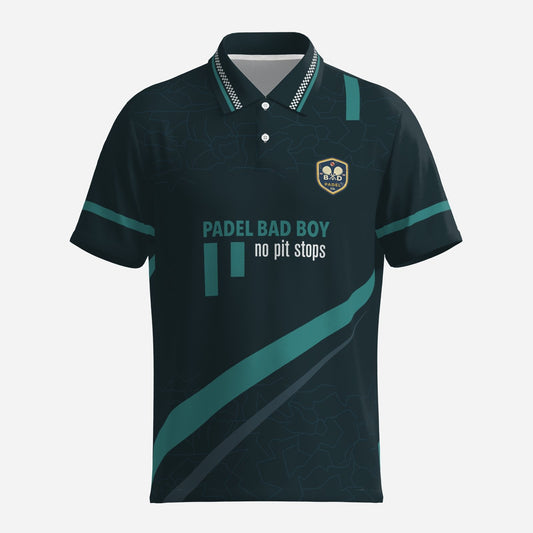 PADEL BAD BOY NO PIT STOPS - Light Weight Polo