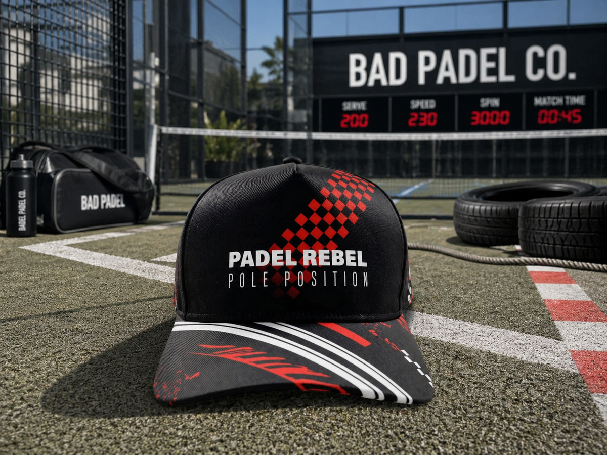 BAD PADEL CAP – Padel Cap, product view 1 by Bad Padel Co