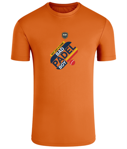 NOT JUST A GAME. PADEL BAD BOY – Men's Padel Tank Top, product view 3 by Bad Padel Co
