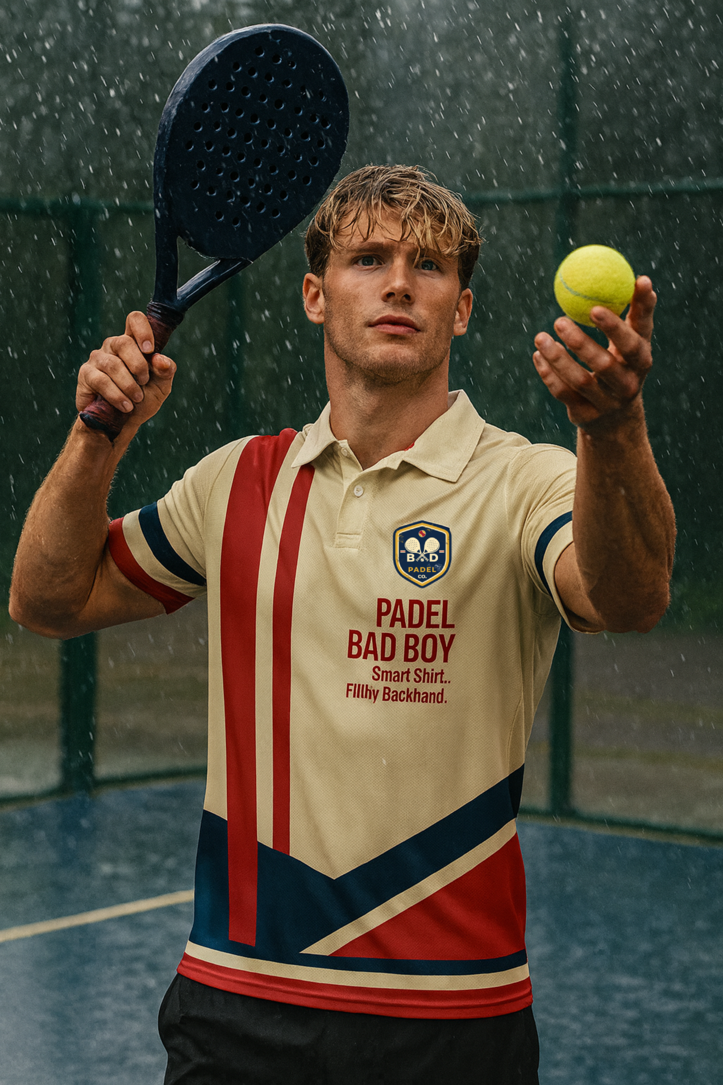 PADEL BAD BOY - SMART SHIRT. FILTHY BACKHAND / POLO