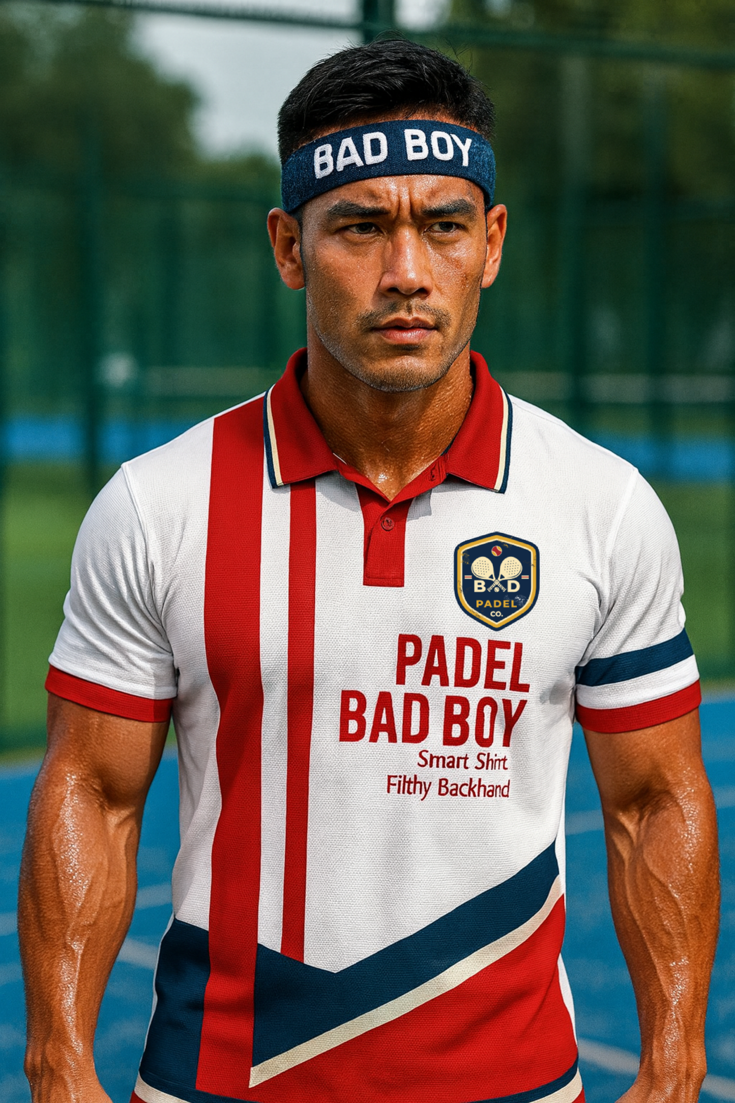 PADEL BAD BOY - SMART SHIRT. FILTHY BACKHAND / POLO