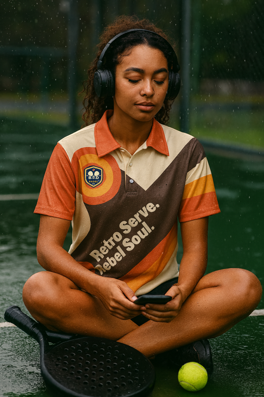 RETRO SERVE - REBEL SOUL -  Polo Shirt (Lightweight)