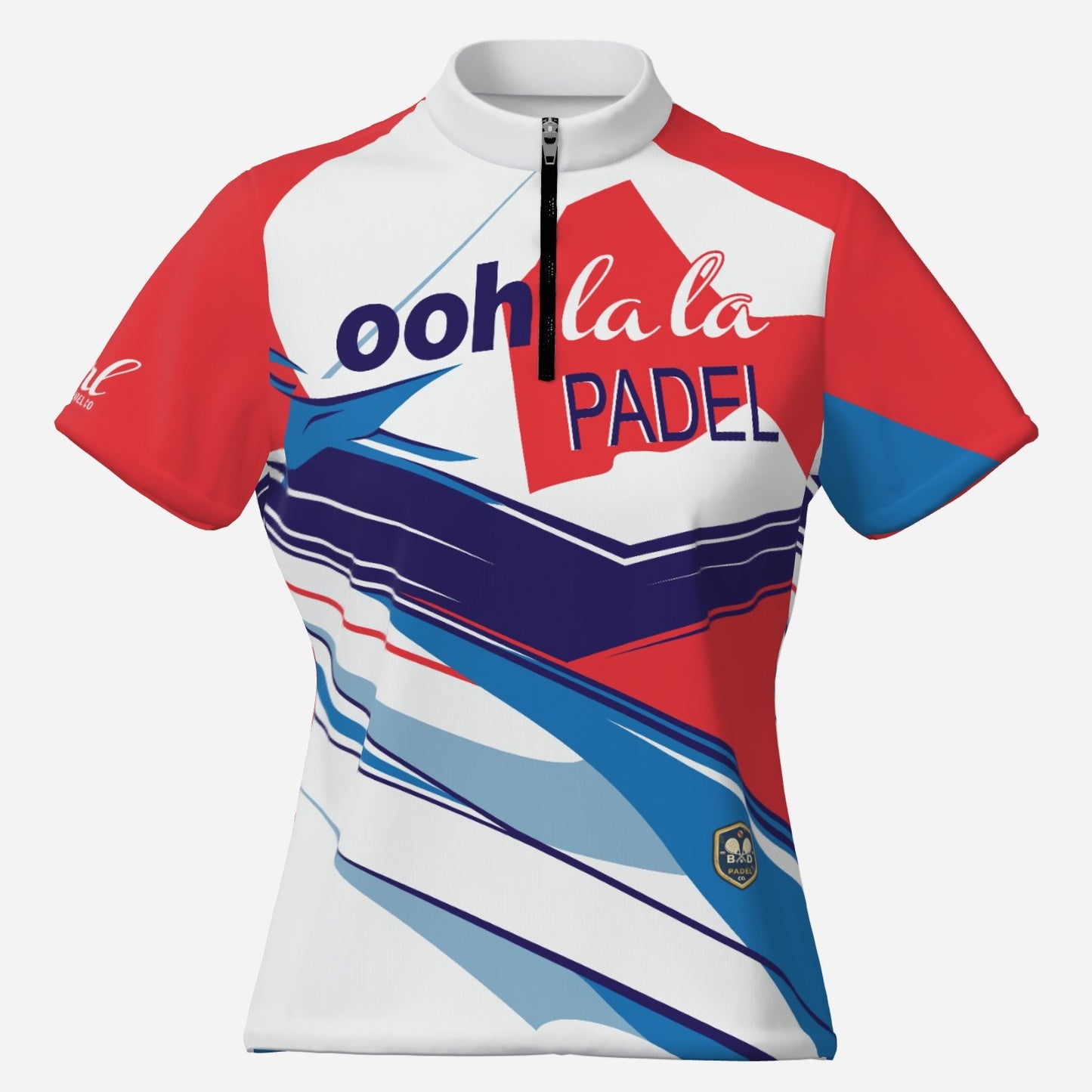 PADEL ZIP TOP / BAD PADEL GIRL