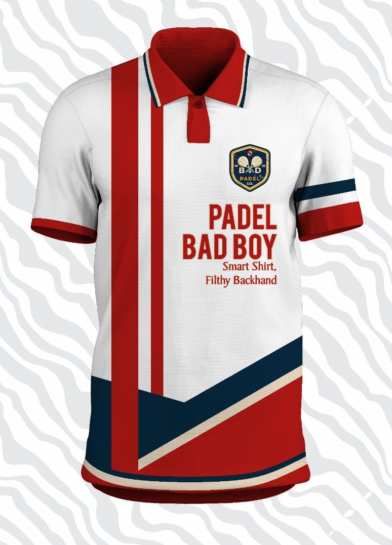 PADEL BAD BOY - SMART SHIRT. FILTHY BACKHAND / POLO