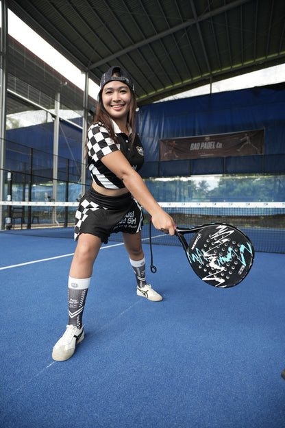 Women's Padel Polo — Bad Girl "Just Out of Reach"