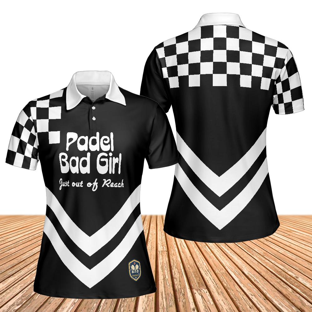 PADEL BAD GIRL - JUST OUT OF REACH - Polo Shirt (Lightweight)