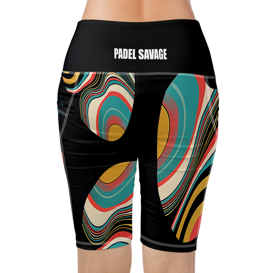 PADEL SAVAGE. LESS GOOD GIRL. MORE GAME FACE. SHORTS