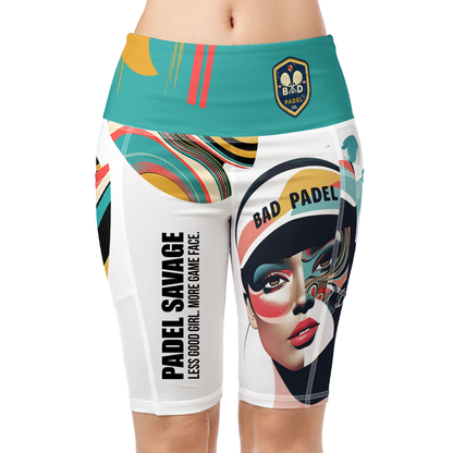 Women's Padel Shorts — Less Good Girl, More Game Face | Bad Padel Co