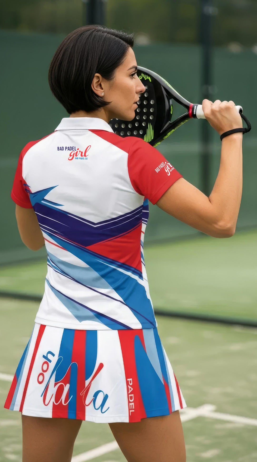 PADEL ZIP TOP / BAD PADEL GIRL