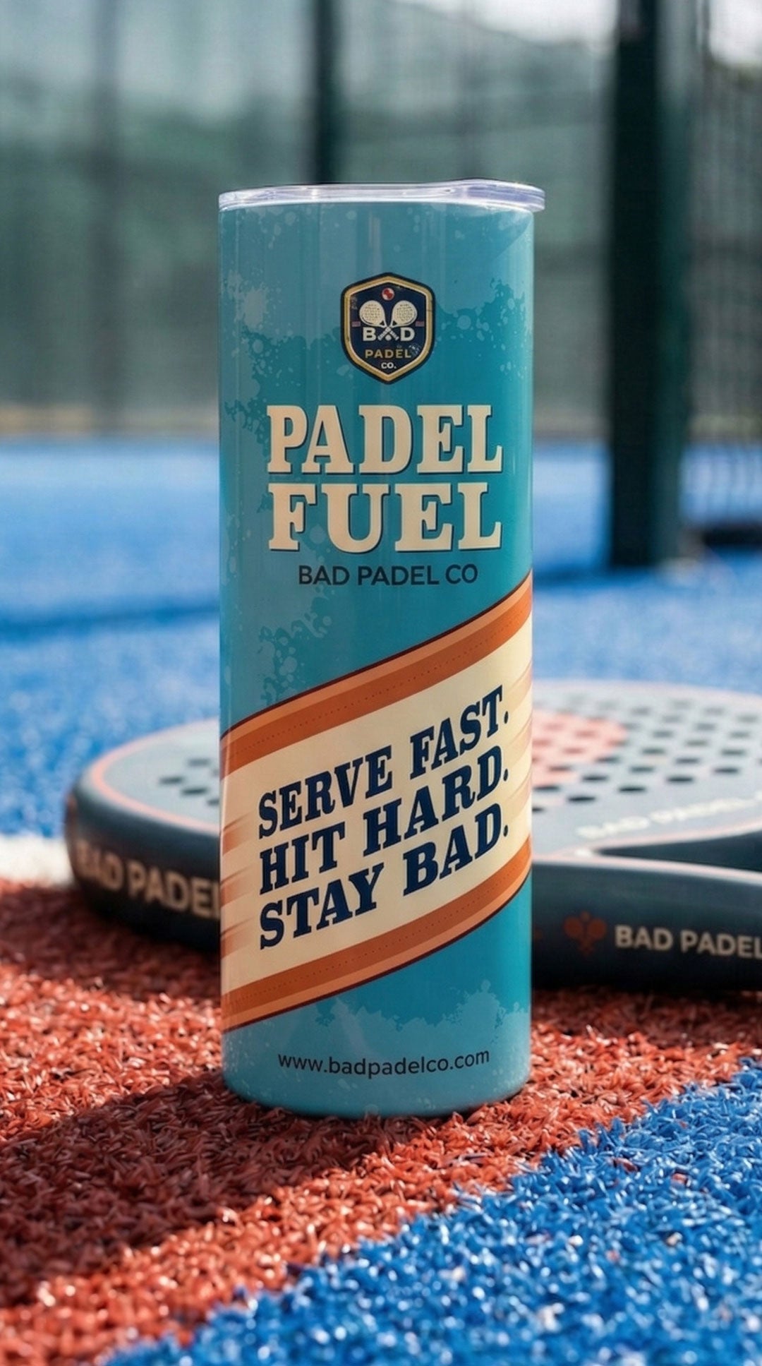 BAD PADEL SMASH BOTTLE — 20oz