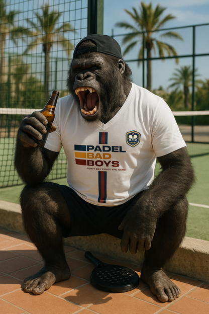 Men's Padel V-Neck — Don't Say Enjoy the Game | Bad Padel Co
