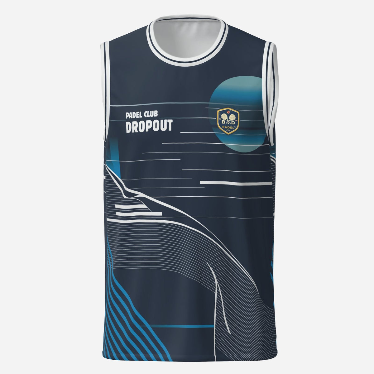 Men's Padel Tank Top — Padel Club Dropout | Bad Padel Co