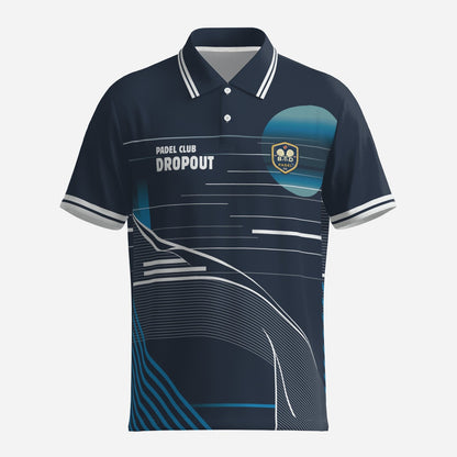 Men's padel  Polo – Padel club dropout Shirt by Bad Padel Co