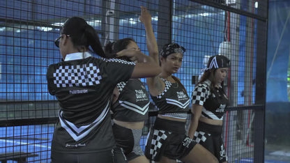 Women's padel clothing, padel bad girl range