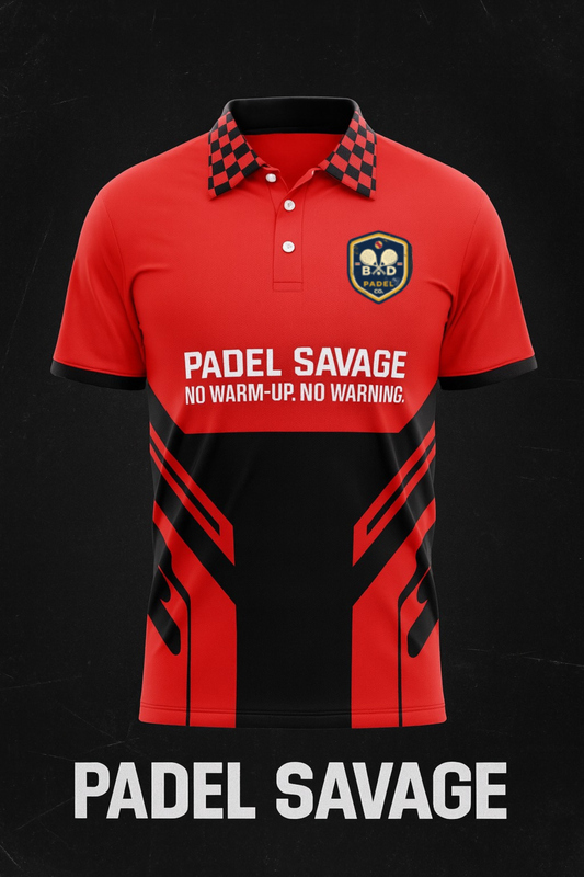 PADEL SAVAGE. NO WARM UP. NO WARNING.